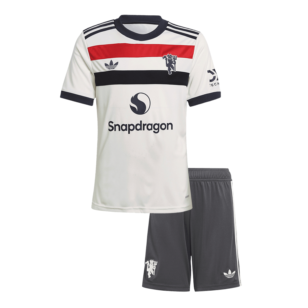 Completo Bambino Manchester United Terza 2024/25 - 2 Pezzi