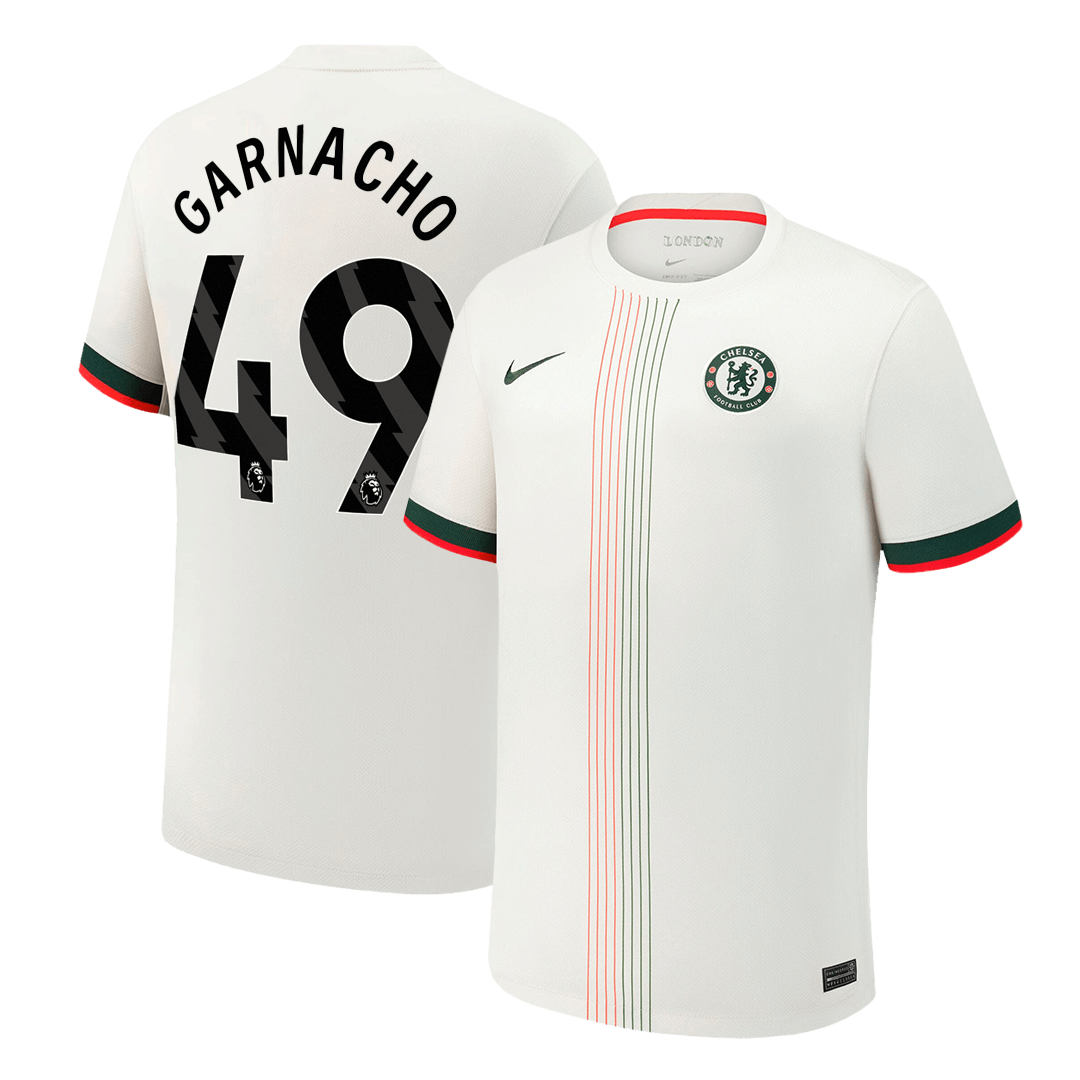 Maglia Replica Chelsea Trasferta GARNACHO #49 Uomo 2025/26