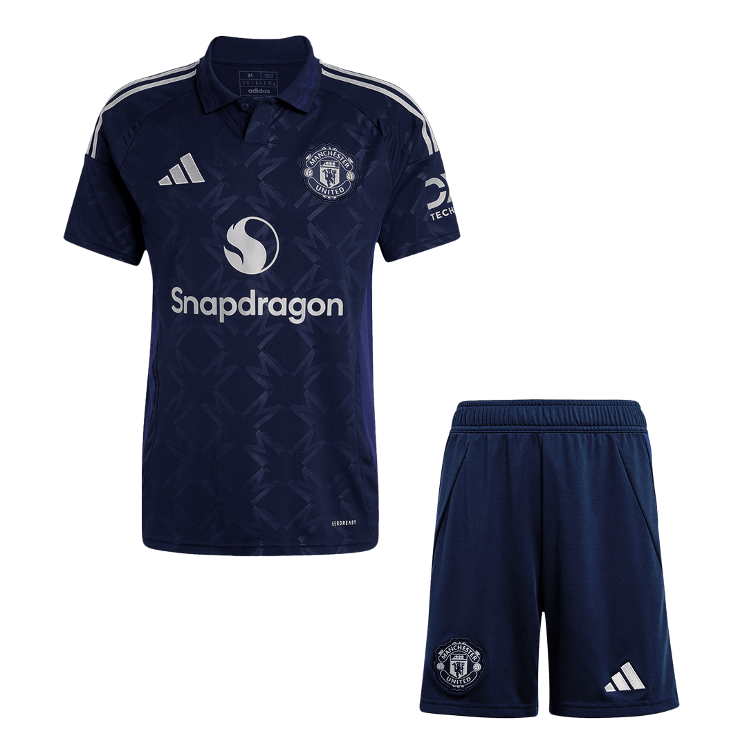 Completo Base Manchester United Trasferta Uomo 2024/25 - 2 Pezzi