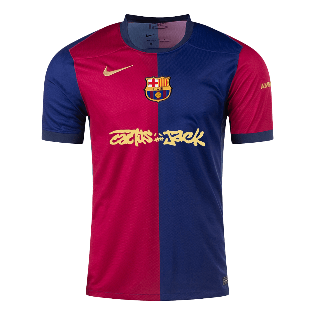 Maglia Replica Barcelona X Travis Scott Casa Uomo 2024/25