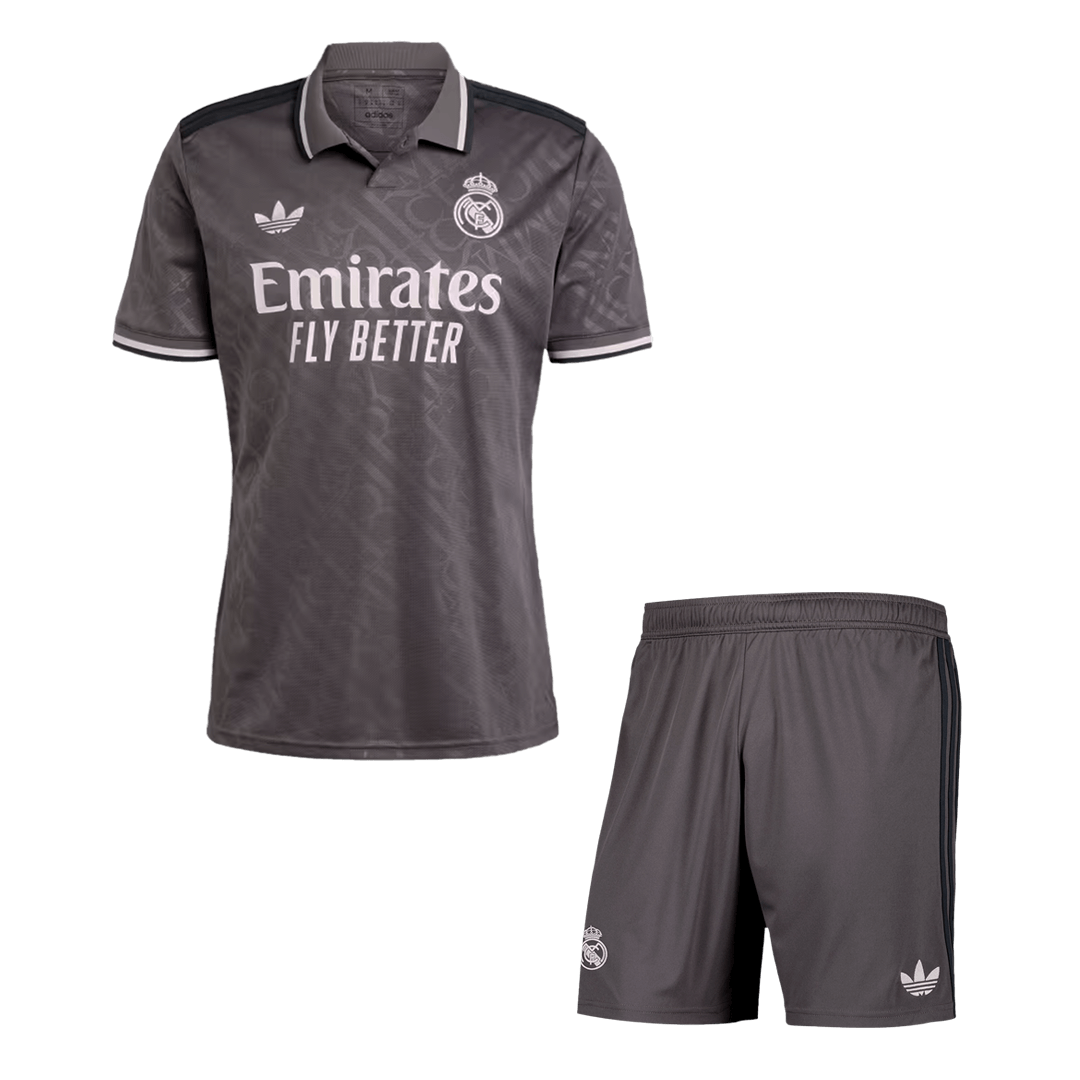 Completo Base Real Madrid Terza Uomo 2024/25 - 2 Pezzi