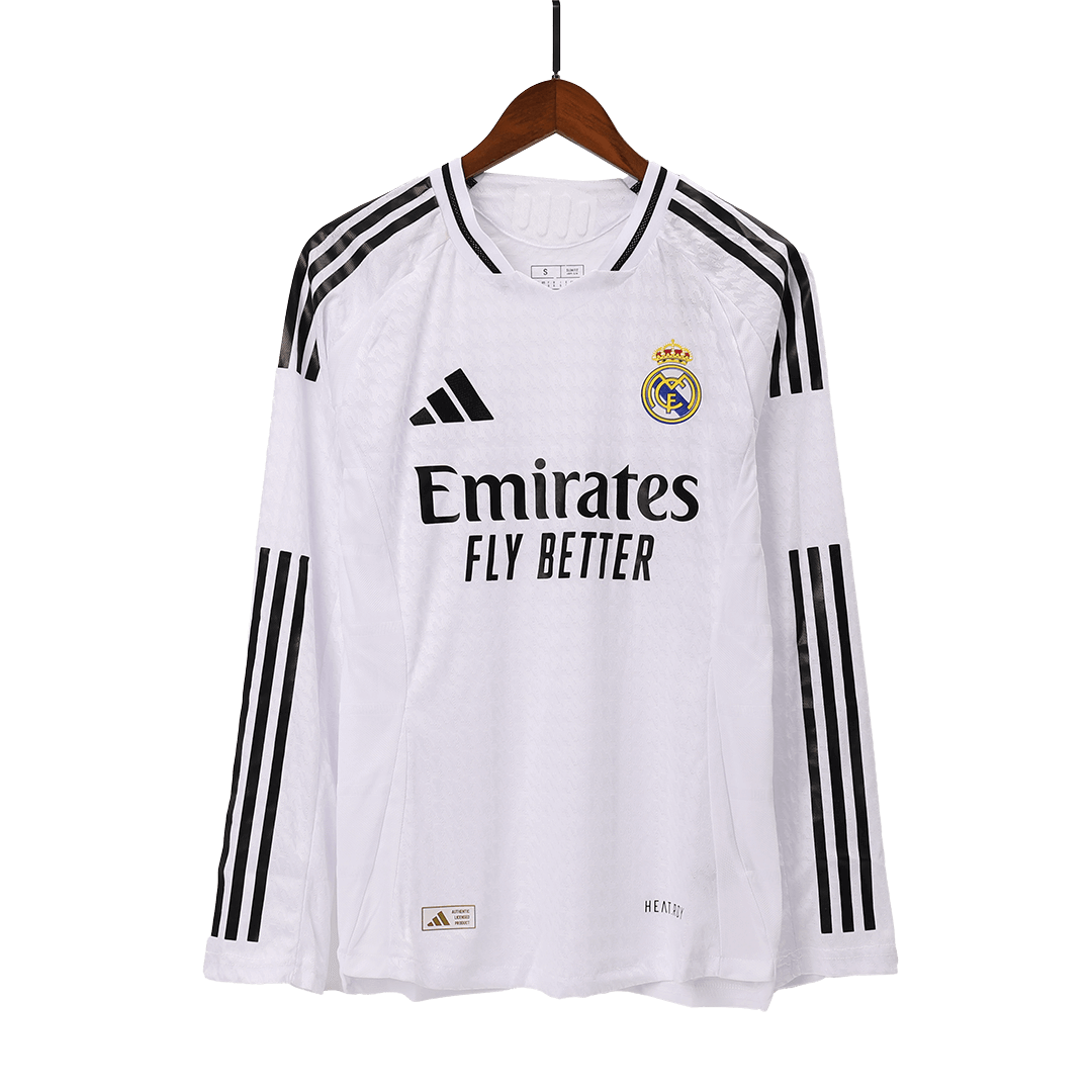 Maglia Gara Real Madrid Casa Uomo 2024/25 - Manica Lunga