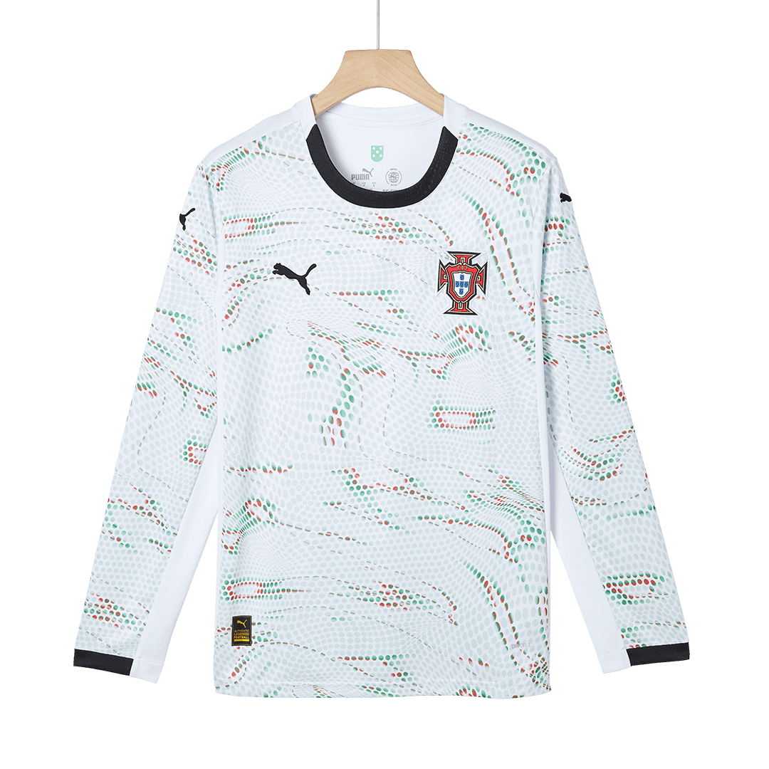 Maglia Replica Portugal Trasferta RONALDO #7 Uomo 2025 - Manica Lunga