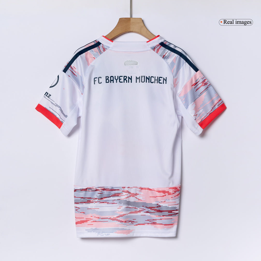 Kit Completo Bambino Bayern Munich Trasferta 2025/26 - 3 Pezzi
