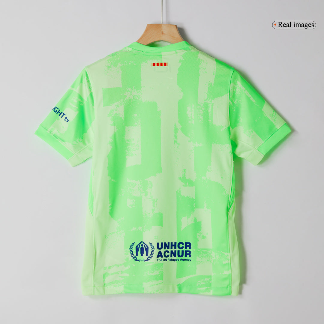 Completo Base Barcelona Terza Uomo 2024/25 Spotify Logo Without Text - 2 Pezzi