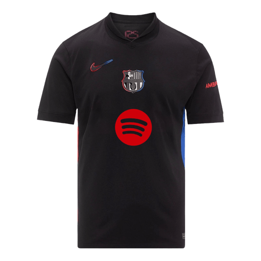 Maglia Replica Barcelona Trasferta Uomo 2024/25 - Spotify Logo Without Text