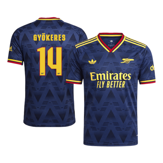 Maglia Gara Arsenal Trasferta GYÖKERES #14 Uomo 2026/27 - UCL