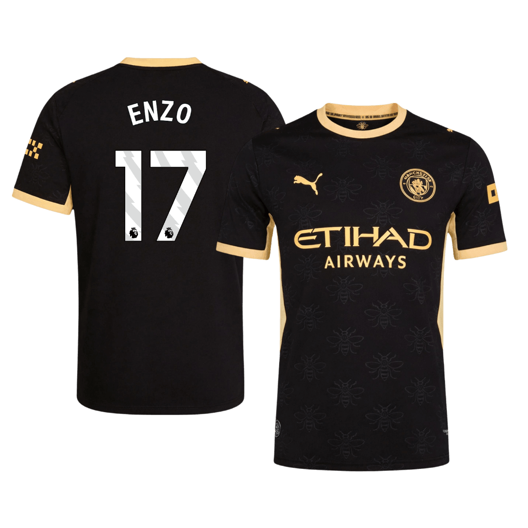 Maglia Gara Manchester City Trasferta ENZO #17 Uomo 2026/27