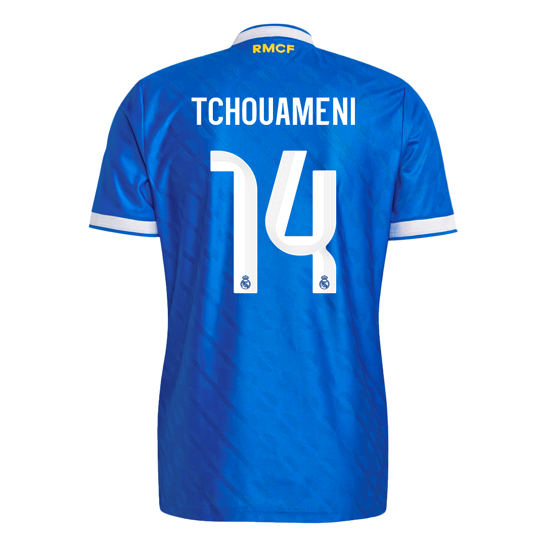 Maglia Gara Real Madrid Terza TCHOUAMENI #14 Uomo 2025/26