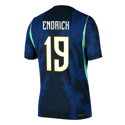 Maglia Gara Brasile Trasferta ENDRICK #19 Uomo Mondiali 2026