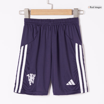 Base Kit Bambino Manchester United Trasferta 2025/26 - 2 Pezzi