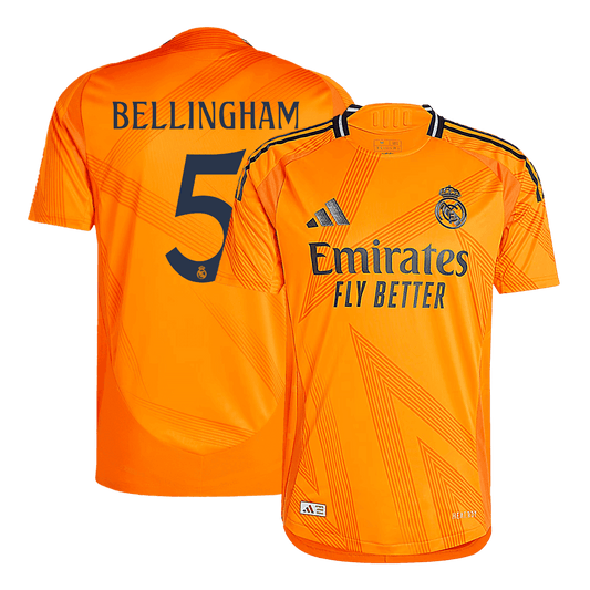 Maglia Gara Real Madrid Trasferta BELLINGHAM #5 Uomo 2024/25
