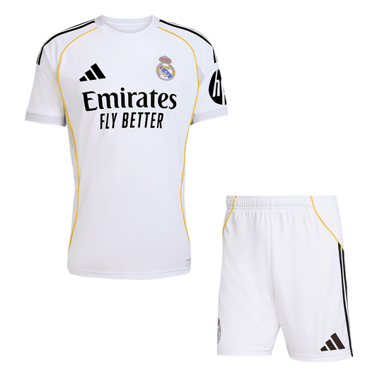 Completo Base Real Madrid Casa Uomo 2025/26 - 2 Pezzi