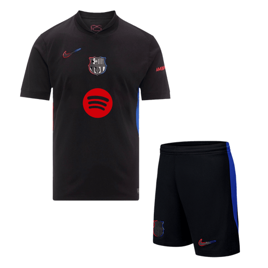 Completo Base Barcelona Trasferta Uomo 2024/25 Spotify Logo Without Text - 2 Pezzi