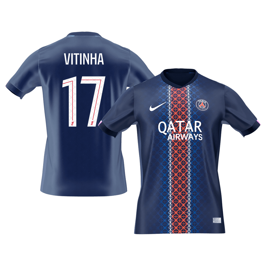 Maglia Replica PSG Casa VITINHA #17 Uomo 2025/26