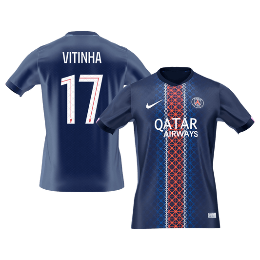 Maglia Replica PSG Casa VITINHA #17 Uomo 2025/26