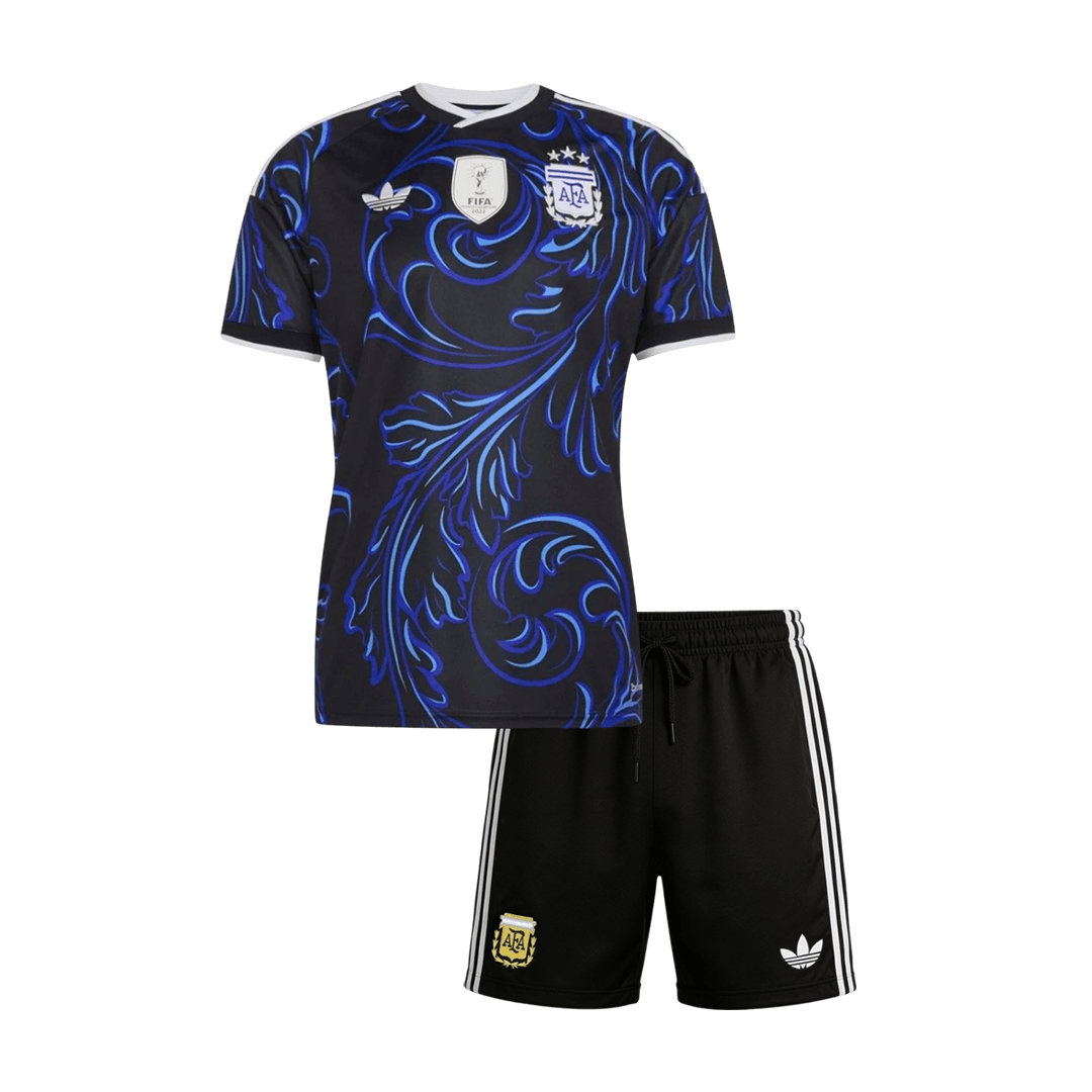 Base Kit Bambino Argentina Trasferta 2026 - 2 Pezzi