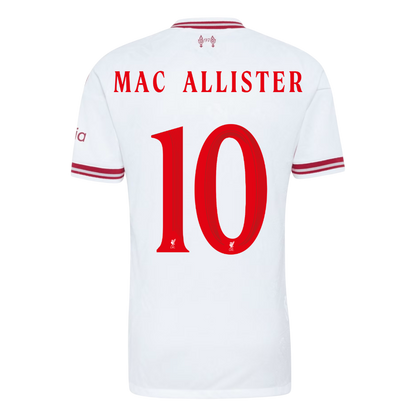 Maglia Gara Liverpool Trasferta MAC ALLISTER #10 Uomo 2026/27 - UCL
