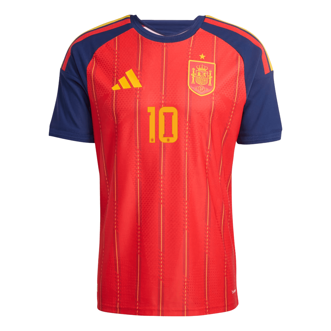 Maglia Gara Spagna Casa OLMO #10 Uomo Mondiali 2026