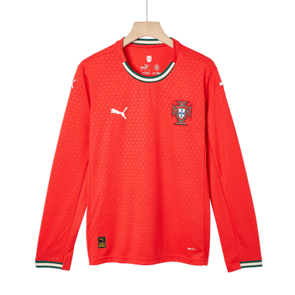Maglia Replica Portugal Casa RONALDO #7 Uomo 2025 - Manica Lunga