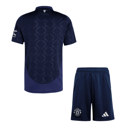 Completo Base Manchester United Trasferta Uomo 2024/25 - 2 Pezzi