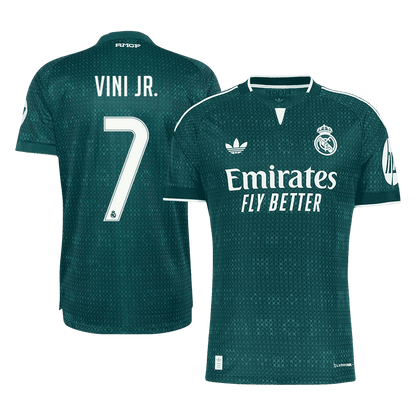 Maglia Gara Real Madrid Trasferta VINI JR. #7 Uomo 2026/27