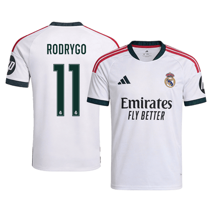 Maglia Replica Real Madrid Casa RODRYGO #11 Uomo 2026/27