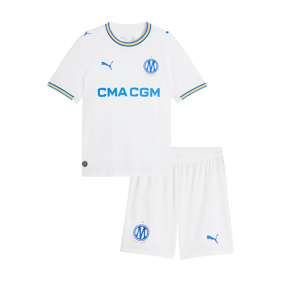 Base Kit Bambino Marseille Casa 2026/27 - 2 Pezzi