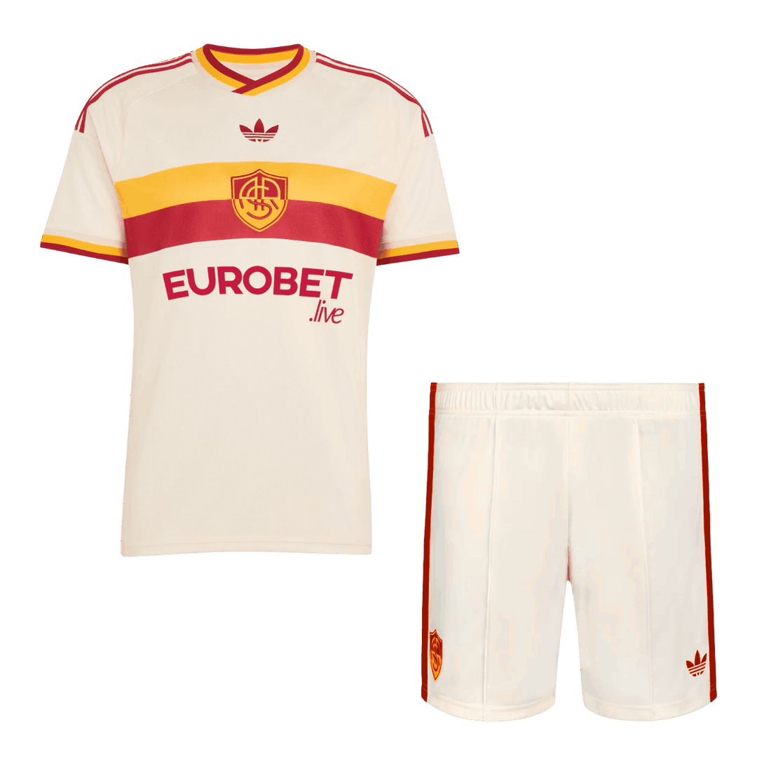Completo Base Roma Trasferta Uomo 2026/27 - 2 Pezzi