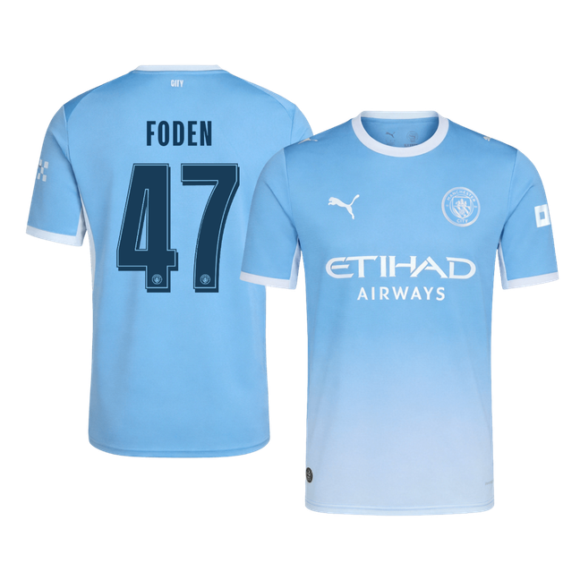 Maglia Replica Manchester City Casa FODEN #47 Uomo 2026/27 - UCL