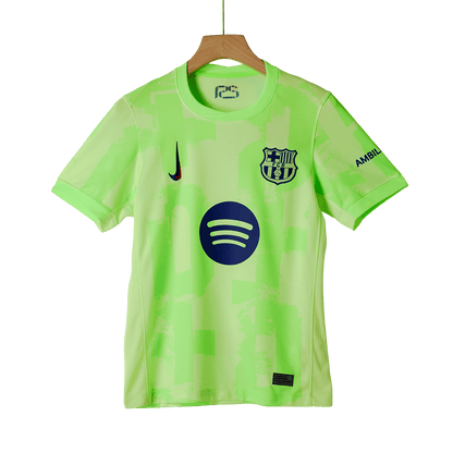 Kit Completo Barcelona Terza Uomo 2024/25 Spotify Logo Without Text - 3 Pezzi