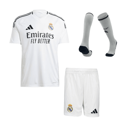 Kit Completo Real Madrid Casa Uomo 2024/25 - 3 Pezzi