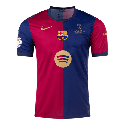 Maglia Replica Barcelona Casa Uomo 2024/25 - Copa del Rey Final