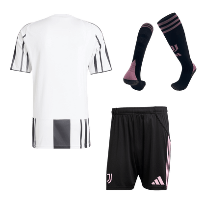 Kit Completo Juventus Casa Uomo 2025/26 - 3 Pezzi