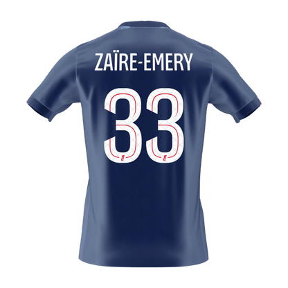 Maglia Replica PSG Casa ZAïRE EMERY #33 Uomo 2025/26