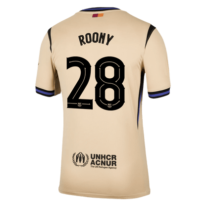 Maglia Replica Barcelona Trasferta ROONY #28 Uomo 2025/26