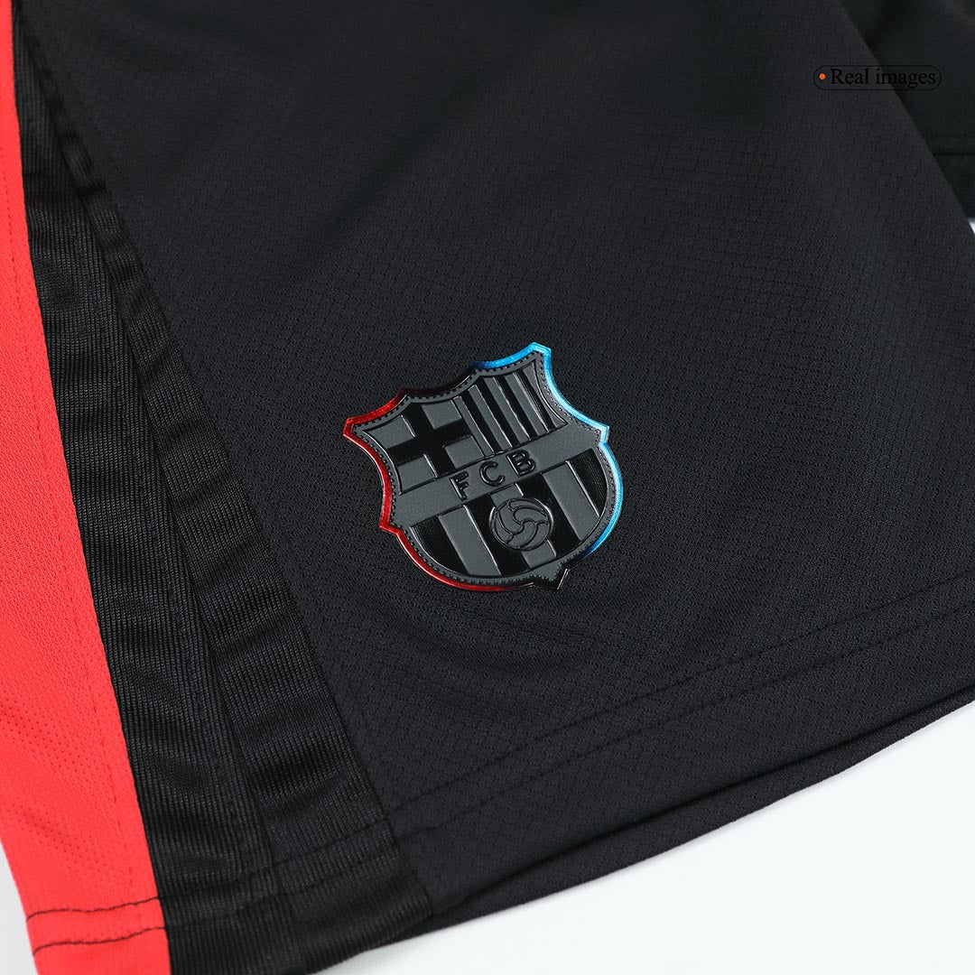 Completo Bambino Barcelona Trasferta 2024/25 Spotify Logo Without Text - 2 Pezzi