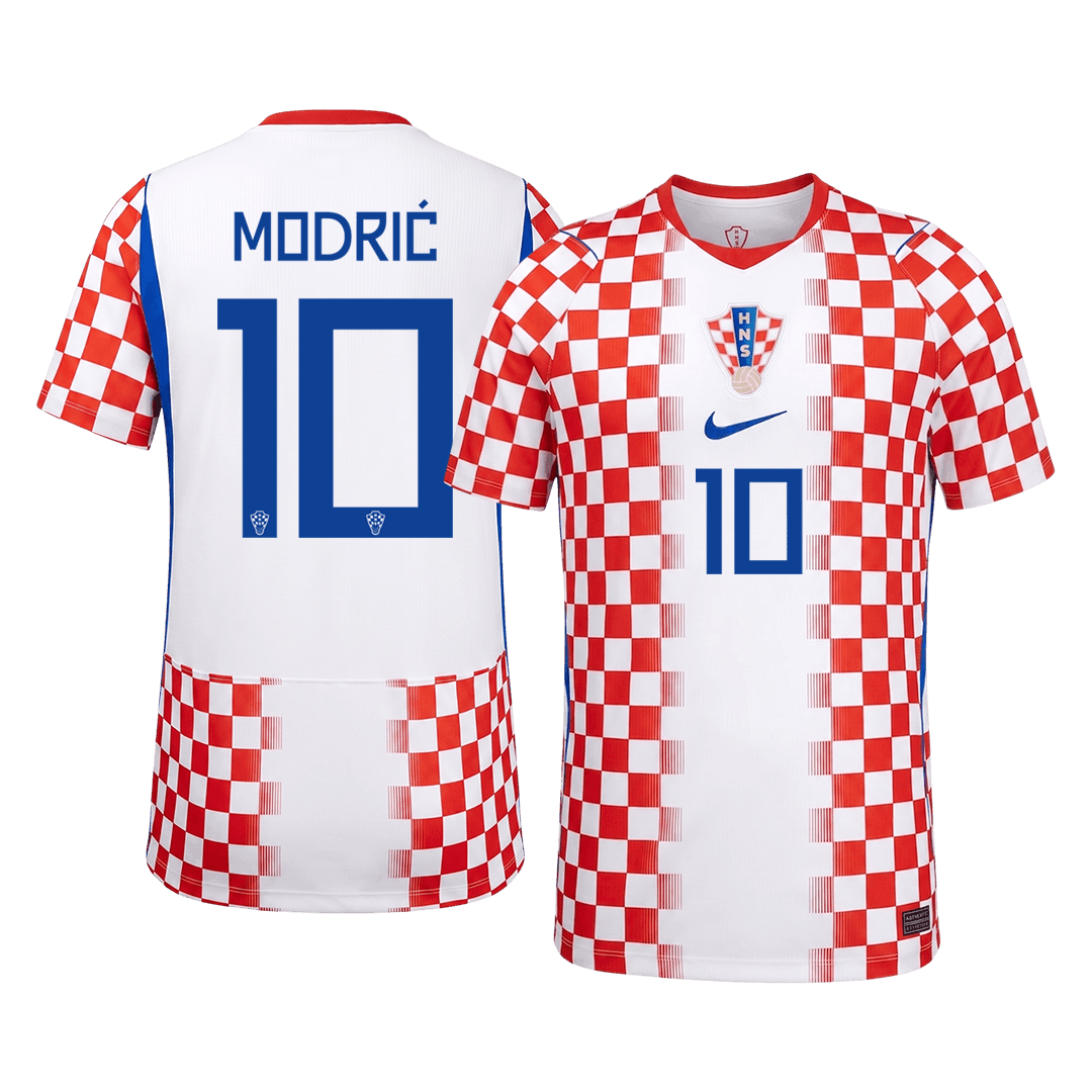 Maglia Replica Croazia Casa MODRIĆ #10 Uomo Mondiali 2026