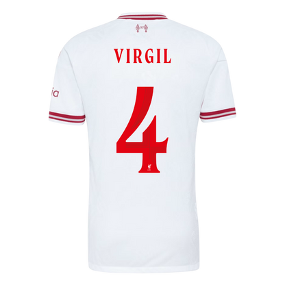 Maglia Gara Liverpool Trasferta VIRGIL #4 Uomo 2026/27 - UCL