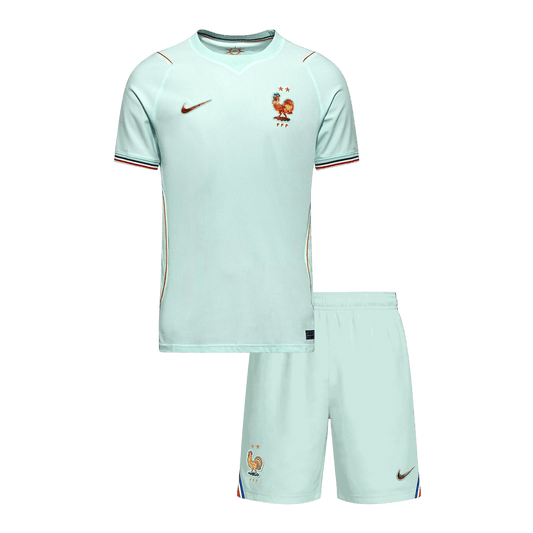 Base Kit Bambino Francia Trasferta Mondiali 2026 - 2 Pezzi