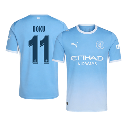 Maglia Replica Manchester City Casa DOKU #11 Uomo 2026/27 - UCL