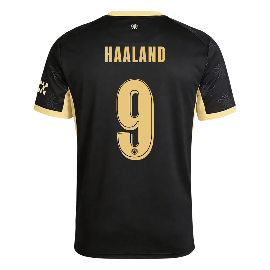 Maglia Replica Manchester City Trasferta HAALAND #9 Uomo 2026/27 - UCL