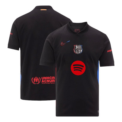 Maglia Replica Barcelona Trasferta Uomo 2024/25 - Spotify Logo Without Text