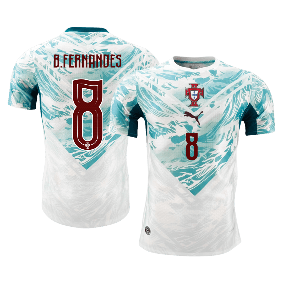 Maglia Gara Portogallo Trasferta B.FERNANDES #8 Uomo Mondiali 2026