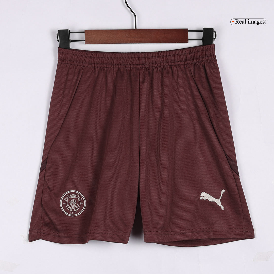 Completo Bambino Manchester City Terza 2024/25 - 3 Pezzi