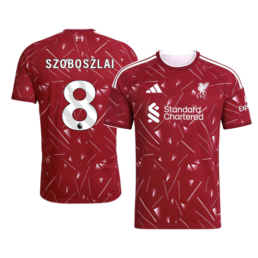 Maglia Replica Liverpool Casa SZOBOSZLAI #8 Uomo 2026/27