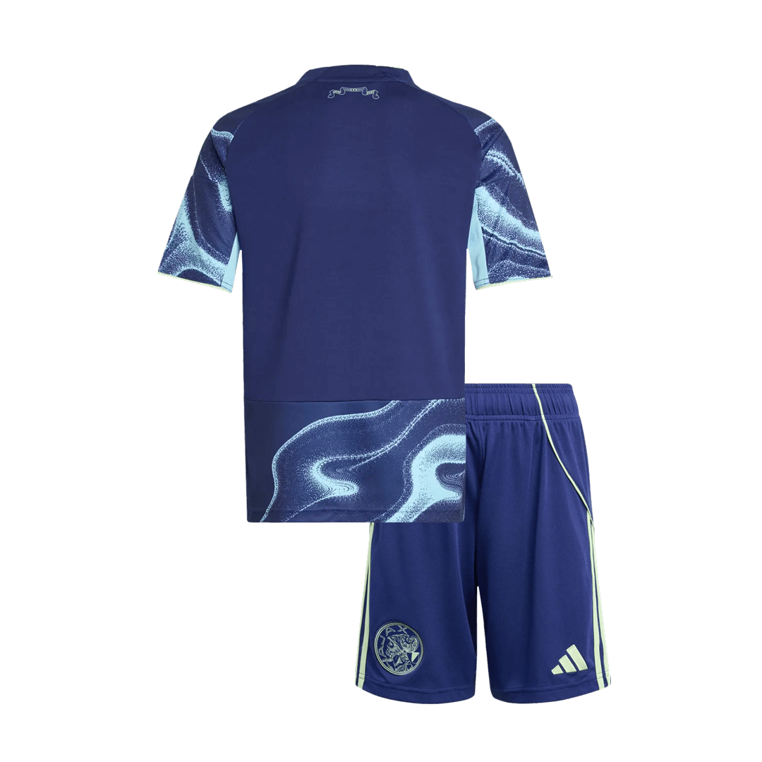 Completo Bambino Ajax Trasferta 2025/26 - 2 Pezzi