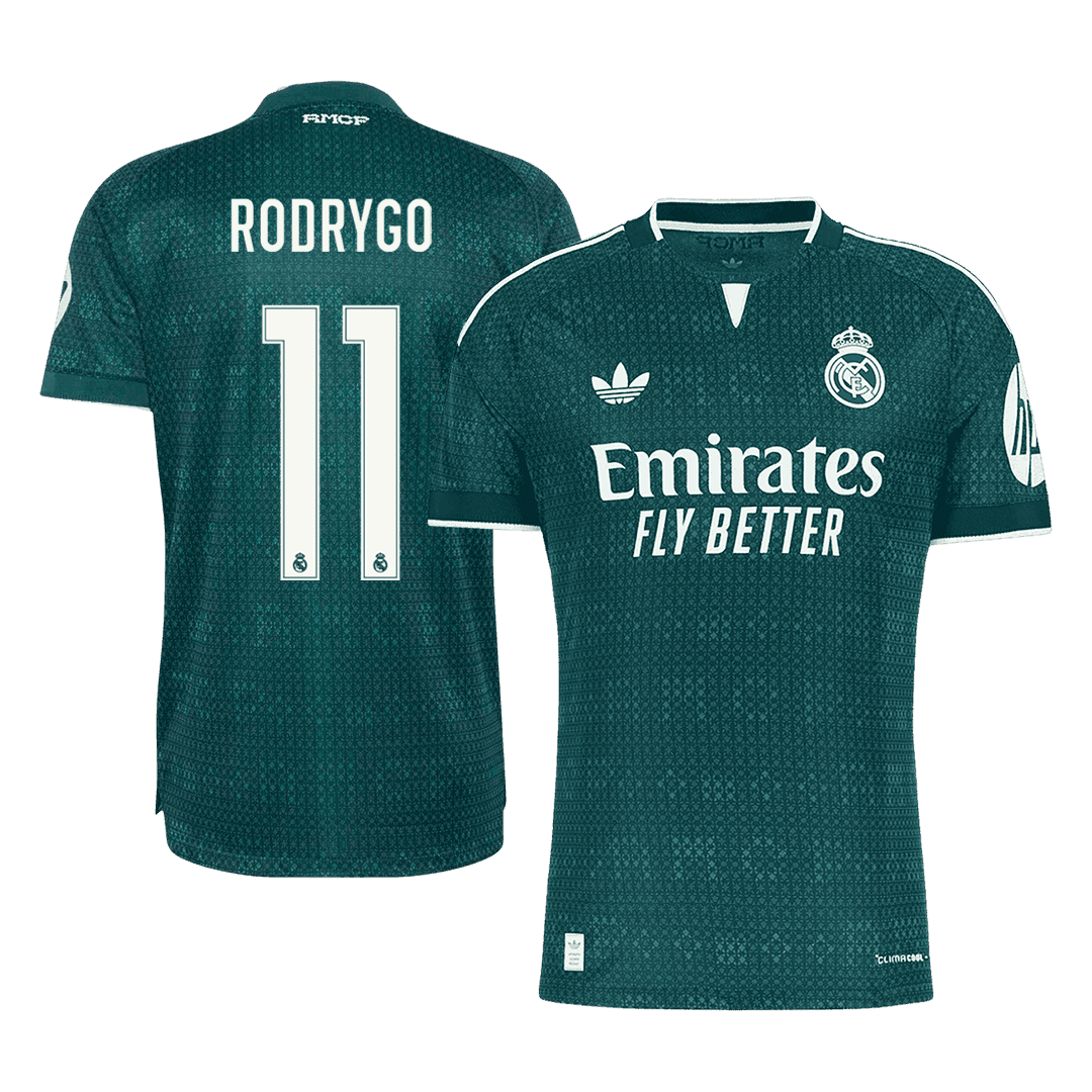Maglia Gara Real Madrid Trasferta RODRYGO #11 Uomo 2026/27