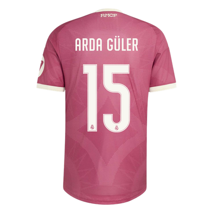Maglia Gara Real Madrid Terza ARDA GÜLER #15 Uomo 2026/27