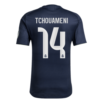 Maglia Gara Real Madrid Trasferta TCHOUAMENI #14 Uomo 2025/26